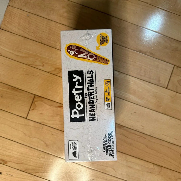 NIB Poetry for Neanderthals by Exploding Kittens Family Card Game - Picture 5 of 5